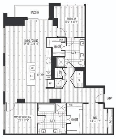 B4 LCDO-2401 floor plan