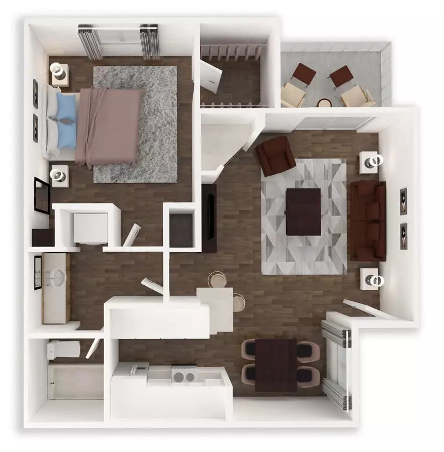A1 0404 floor plan