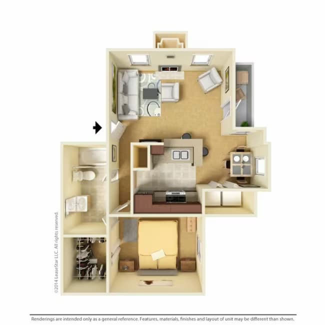 Cambridge RENOVATED 6303 floor plan