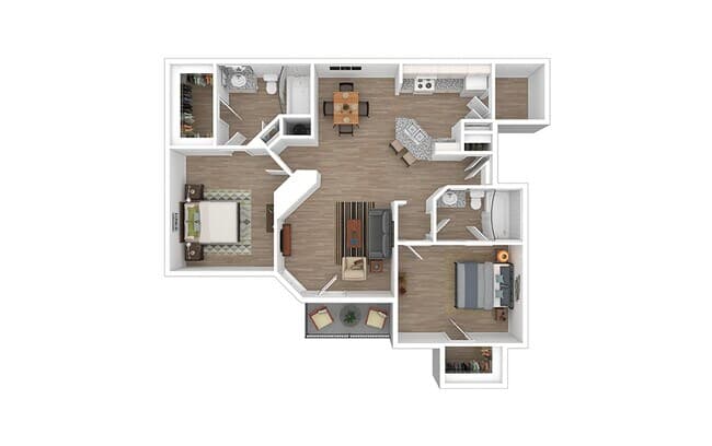 Unit 6209 floor plan