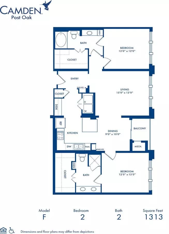 Unit 104 104 floor plan