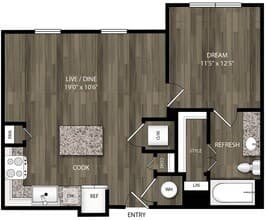 Unit 2154 floor plan