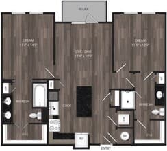 B1.HC 2147 floor plan