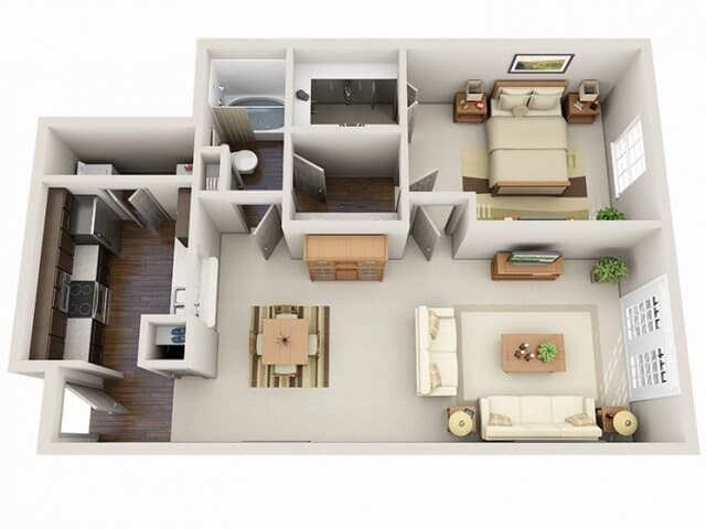 B60 AFF 0325 floor plan