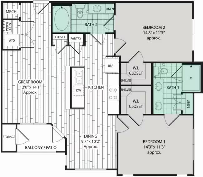 B1 12308 floor plan