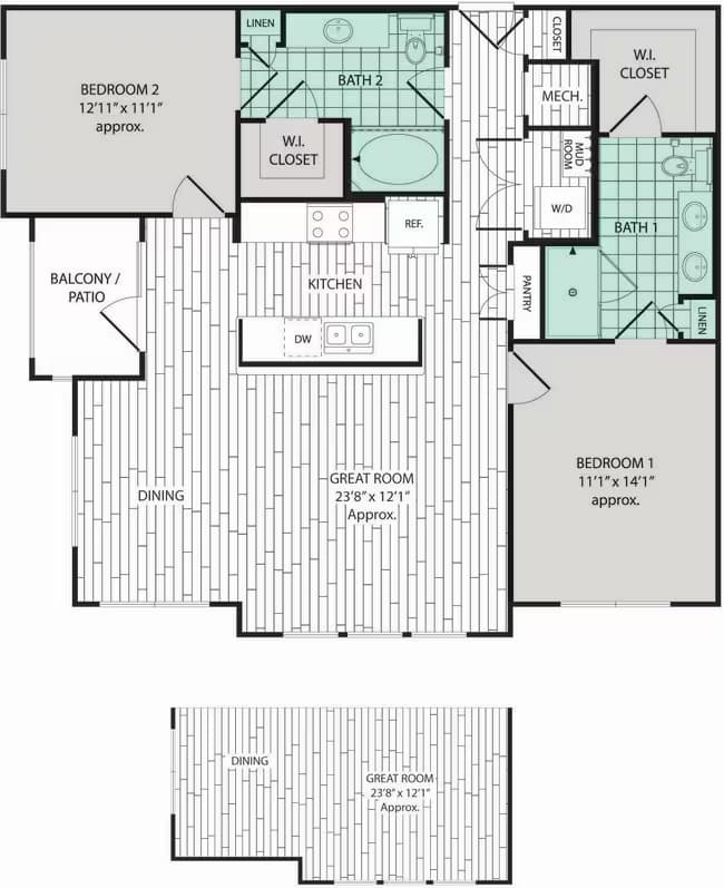 B2 17302 floor plan
