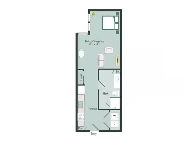 Unit 273 floor plan