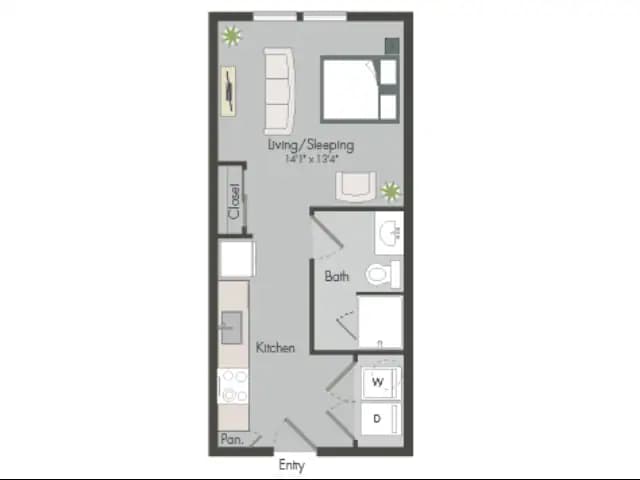 E1 342 floor plan