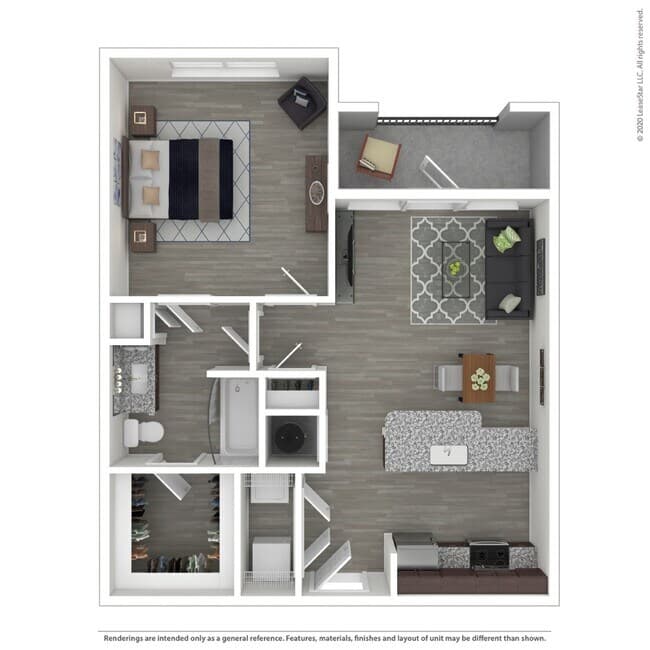 Unit 03-3232 floor plan