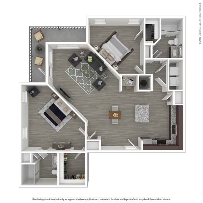 Unit 03-3102 floor plan