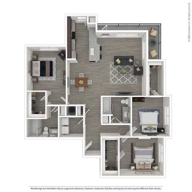 Unit 01-1228 floor plan