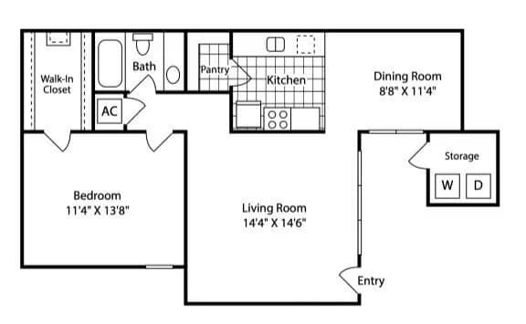 Unit 0804 floor plan