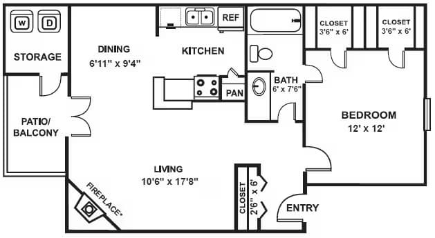 The Abington 0516 floor plan