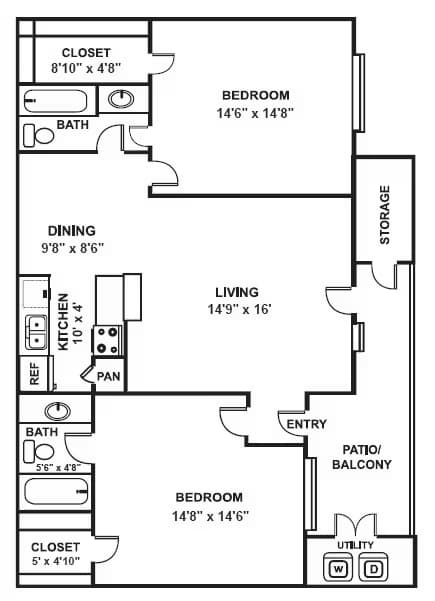 The Bromley 0101 floor plan