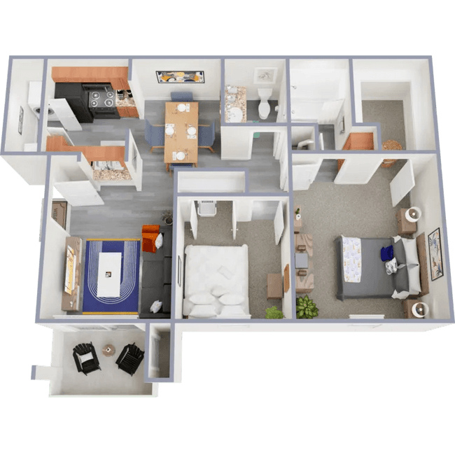 2x1 914 floor plan