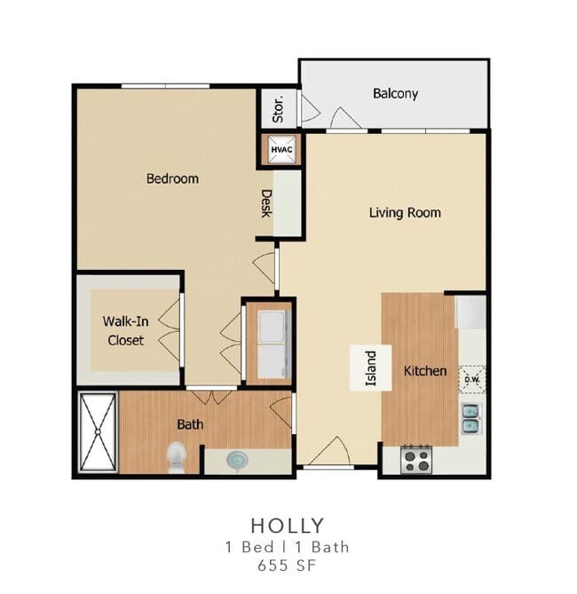 Unit 231 floor plan