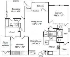 3C 1-04201 floor plan
