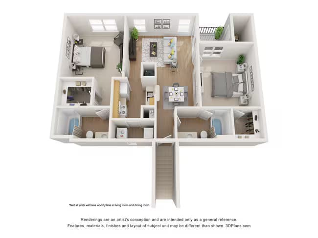 Unit 1011 floor plan