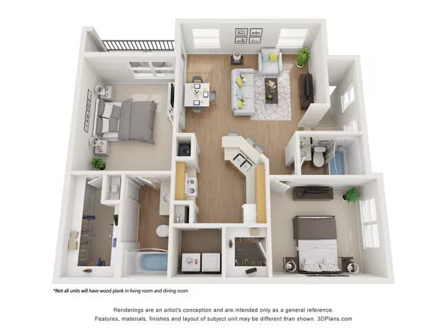B4 3407 floor plan