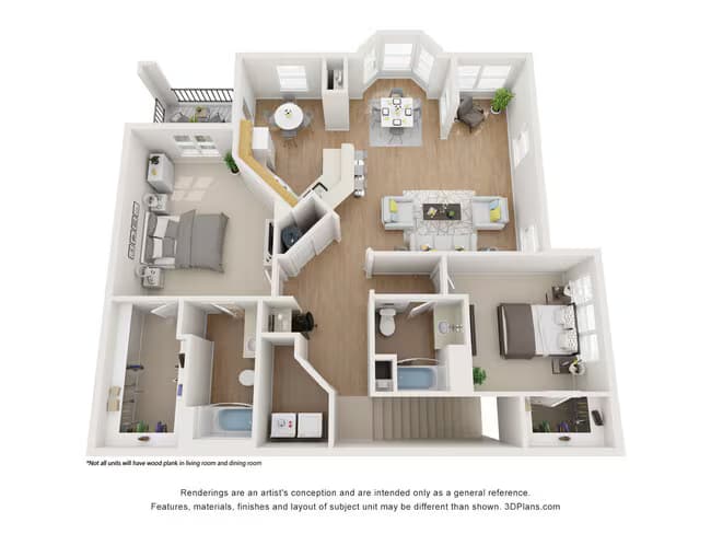 Unit 1002 floor plan