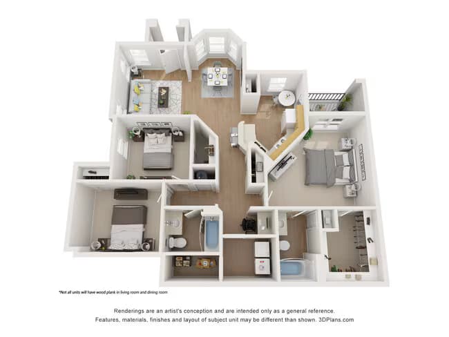 C1 1605 floor plan