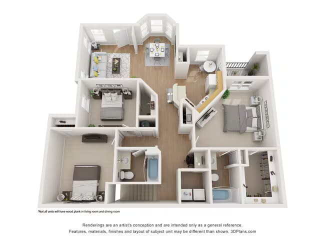 Unit 2302 floor plan