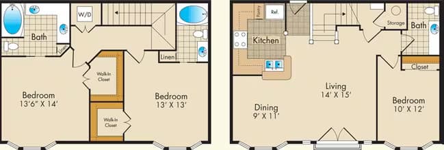 H 3038 floor plan