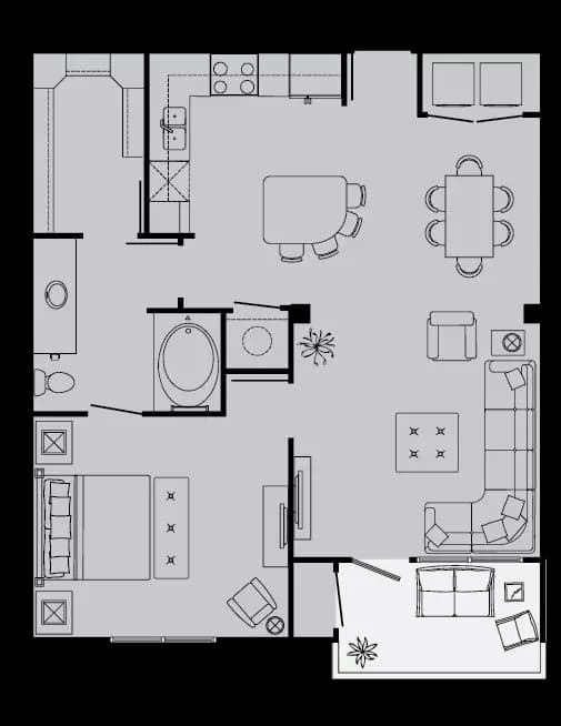 A 2318 floor plan