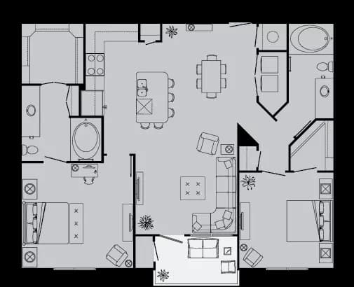J 1241 floor plan