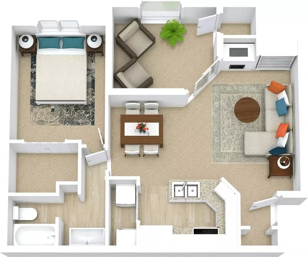 The 860 0234 floor plan