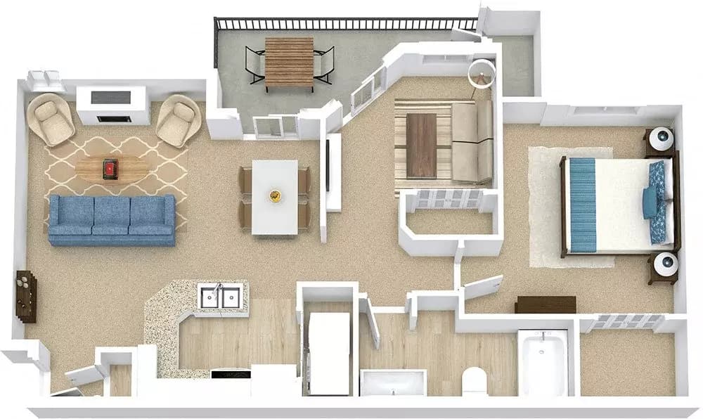 The 626 0934 floor plan