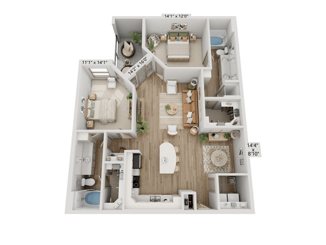 Cobi 1338 floor plan