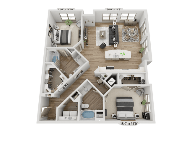 Darwin 1264 floor plan