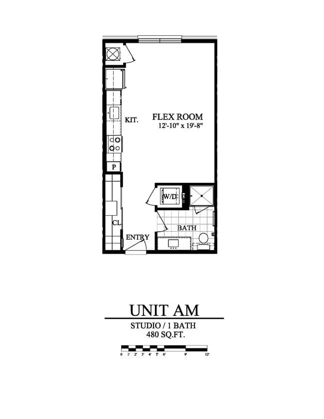 Unit 1335 floor plan