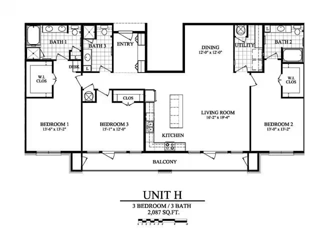 H 1234 floor plan