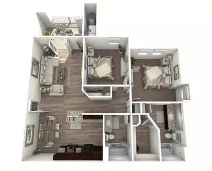 B2 Urban Oaks at Conroe-6303 floor plan