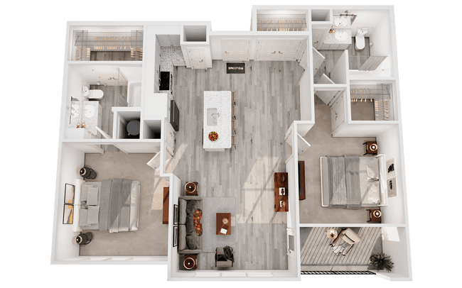 B2 1105 floor plan