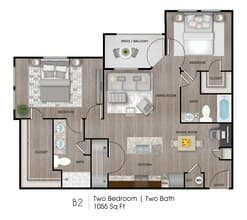 2x2 8211 floor plan