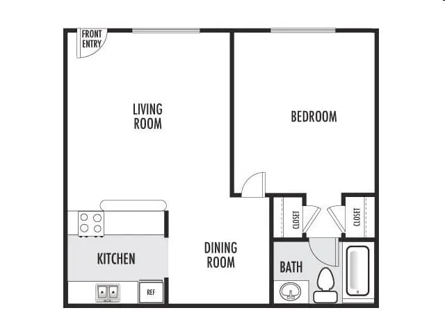 1x1 A 243 floor plan