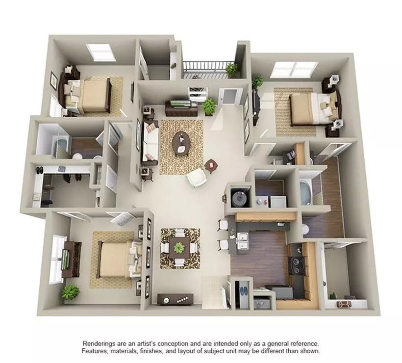 C1 U1-5308 floor plan