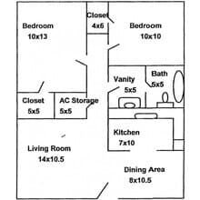 B 129 floor plan