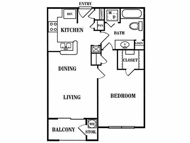 Unit 3304 floor plan