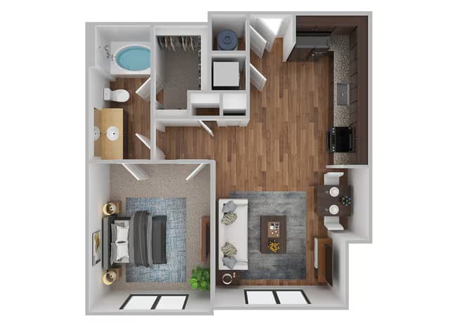 Unit 141 floor plan
