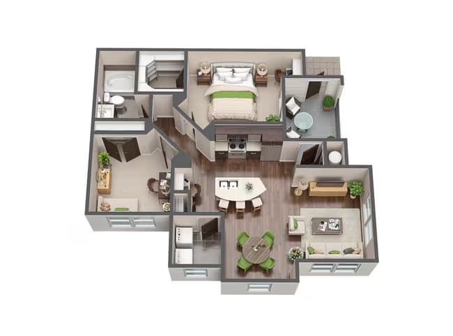 A4 4305 floor plan