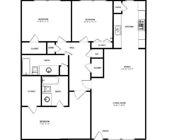 Unit 5-568 floor plan