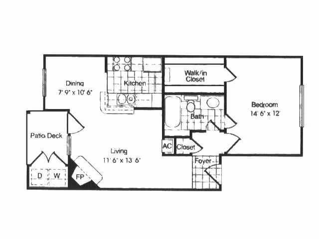 Huron 2303 floor plan