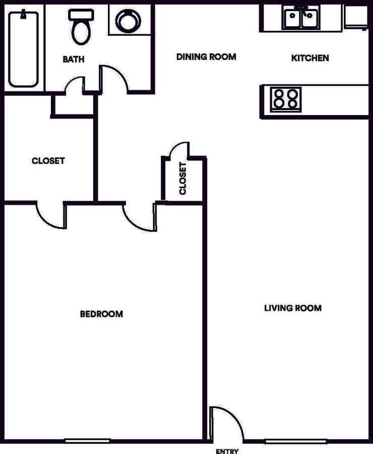 Unit 316D 316D floor plan