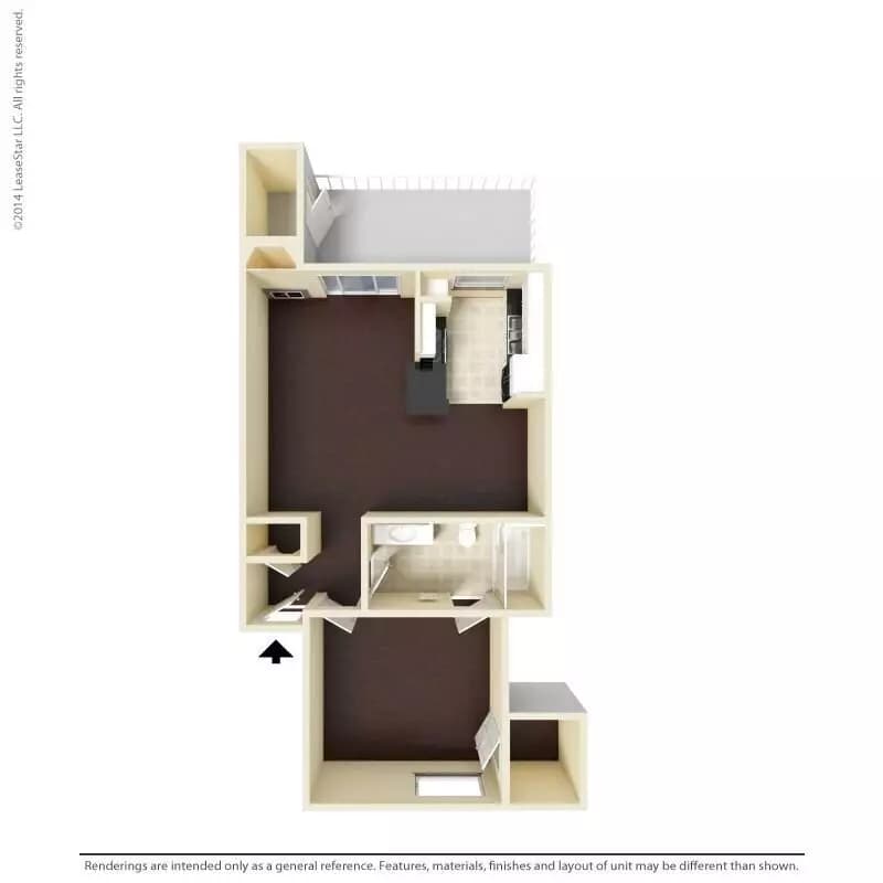 A1 802 floor plan