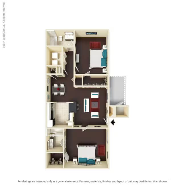 B2 503 floor plan