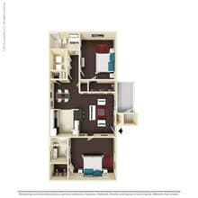 B2 1014 floor plan